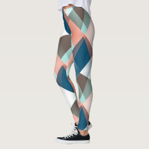 Moderne Abstracte geometrische mozaïekkunst van d Leggings