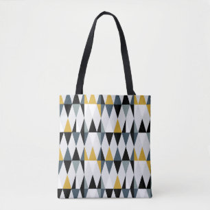 Moderne abstracte geometrische naadloze patronen m tote bag