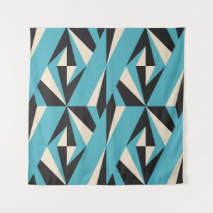 Moderne abstracte geometrische naadloze patronen m wandkleed