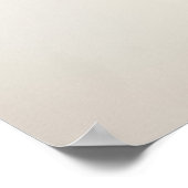 Moderne Abstracte Geometrische Neutrale Lagen Poster (Hoek)