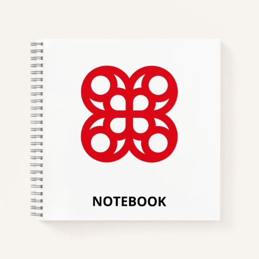 Moderne Abstracte Geometrische Notitieboek (Voorkant)