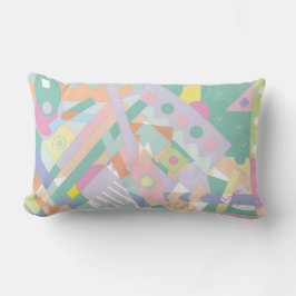 Moderne Abstracte Geometrische Patroonbeelden Kussen