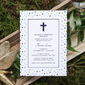 Moderne Abstracte geometrische patroondwarsbalk Kaart