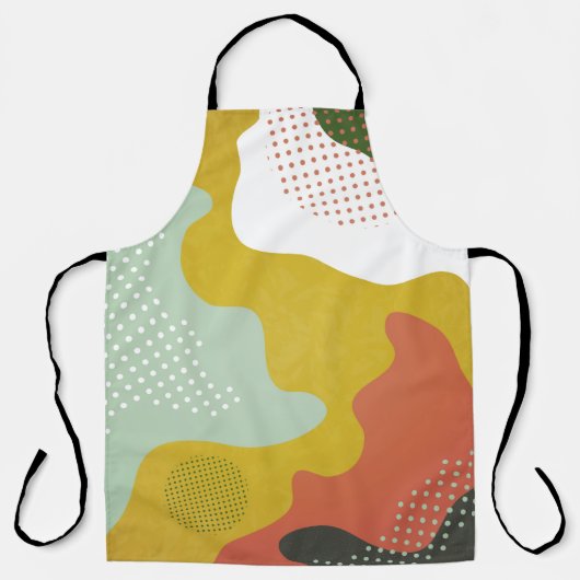 Moderne abstracte geometrische samenstelling met d schort (Voorkant)