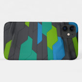 Moderne Abstracte Geometrische Stijlvolle Patroon Case-Mate iPhone Case (Achterkant (horizontaal))