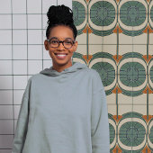 Moderne Abstracte geometrische symmetrie uit het m Tegeltje