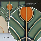 Moderne Abstracte geometrische symmetrie uit het m Tegeltje