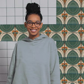 Moderne Abstracte geometrische symmetrie uit het m Tegeltje