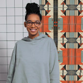 Moderne Abstracte geometrische symmetrie uit het m Tegeltje