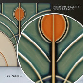 Moderne Abstracte geometrische symmetrie uit het m Tegeltje