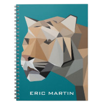 Moderne Abstracte Geometrische Tijger Gepersonalis