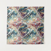 Moderne abstracte geometrische vorm 51 wandkleed (Voorkant (horizontaal))