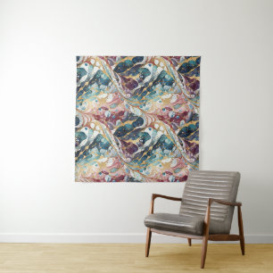 Moderne abstracte geometrische vorm 51 wandkleed