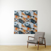 Moderne abstracte geometrische vorm 52 wandkleed (In Situ (horizontaal))