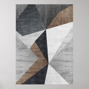 Moderne Abstracte geometrische vormen Wall Art Pos Poster