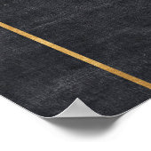 Moderne Abstracte geometrische vormen Wall Art Pos Poster (Hoek)