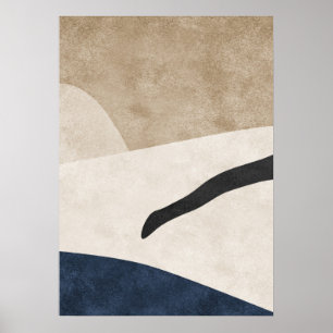 Moderne Abstracte geometrische vormen Wall Art Pos Poster