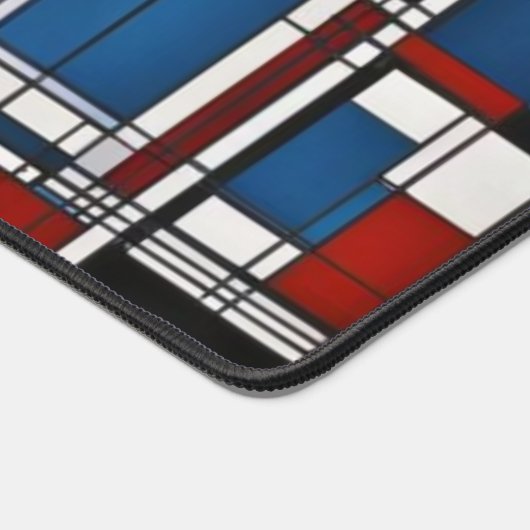 Moderne Abstracte geometrische wandkunst Bureaumat (Hoek)