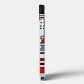 Moderne Abstracte geometrische wandkunst Case-Mate iPhone Case (Achterkant / Links)