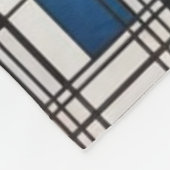 Moderne Abstracte geometrische wandkunst Fleece Deken (Hoek)