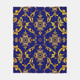 Moderne Abstracte geometrische wandkunst Fleece Deken