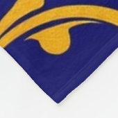 Moderne Abstracte geometrische wandkunst Fleece Deken (Hoek)