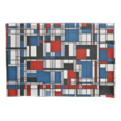 Moderne Abstracte geometrische wandkunst Kussensloop (Voorkant)