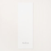 Moderne Abstracte Geometrische Yoga Mat (zwart en (Achterkant)