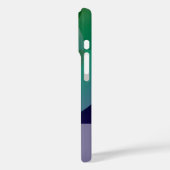 Moderne Abstracte geometrische Zee zonsondergang G Case-Mate iPhone Case (Achterkant / Links)
