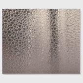 Moderne Abstracte Glam Silver Pink Blush Roos Gold Cadeaupapier (Vlak)