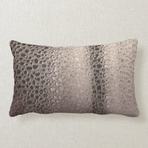 Moderne Abstracte Glam Zilver Roze Blush Roze Goud Kussen