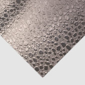 Moderne Abstracte Glam Zilver Roze Blush Roze Goud Tissuepapier (Detail)