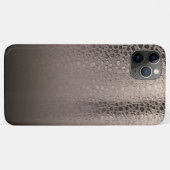 Moderne Abstracte Glam Zilveren Roze Blush Roze Go Case-Mate iPhone Case (Achterkant (horizontaal))