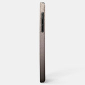 Moderne Abstracte Glam Zilveren Roze Blush Roze Go Case-Mate iPhone Case (Achterkant/links)