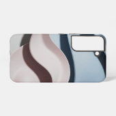 moderne Abstracte golf Samsung Galaxy Hoesje (Achterkant horizontaal)