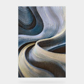 Moderne abstracte golvende textuurontwerp acryl bord (Voorkant)