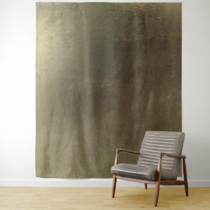 Moderne Abstracte Goudblad Textuur Wandkleed