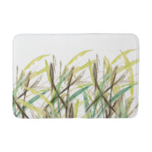 Moderne Abstracte Groenelementen Waterverf Handges