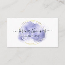 Moderne Abstracte handtekening Lavender Gold