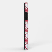 Moderne Abstracte harten - Rood en wit Case-Mate iPhone Case (Achterkant/rechts)