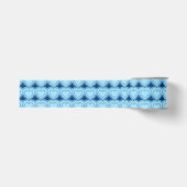Moderne Abstracte harten - Sky Blue en Cobalt Grosgrain Lint (Voorkant)