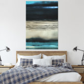Moderne, Abstracte, hedendaagse kustkunst Canvas Afdruk (Insitu (Slaapkamer))