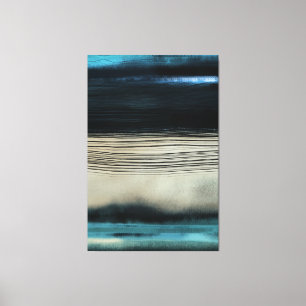 Moderne, Abstracte, hedendaagse kustkunst Canvas Afdruk
