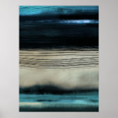 Moderne, Abstracte, hedendaagse kustkunst Poster (Voorkant)