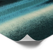 Moderne, Abstracte, hedendaagse kustkunst Poster (Hoek)