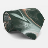 Moderne Abstracte Herfst marmer Stropdas (Opgerold)