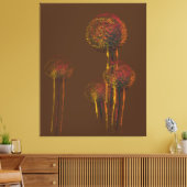 Moderne Abstracte herfstbomen Canvas Afdruk (Insitu (Woonkamer))