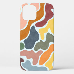 Moderne, abstracte illustratie in oortige tonen. Case-Mate iPhone case