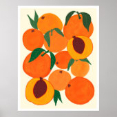 Moderne abstracte illustratiemodel voor fruit vi poster (Voorkant)