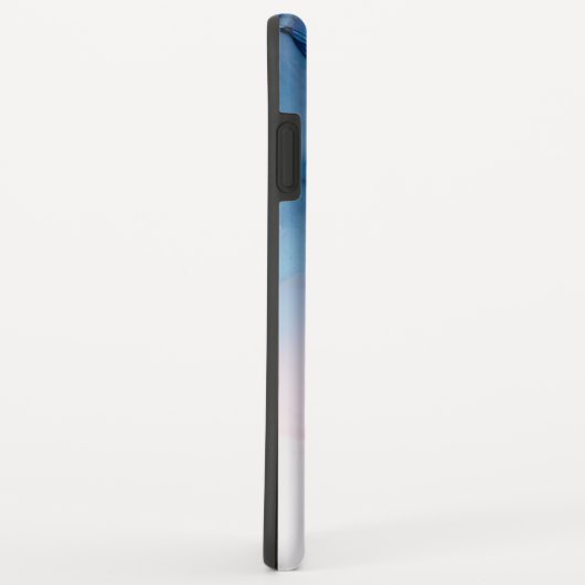 Moderne Abstracte inktwassing met naam Case-Mate iPhone Case (Achterkant/rechts)